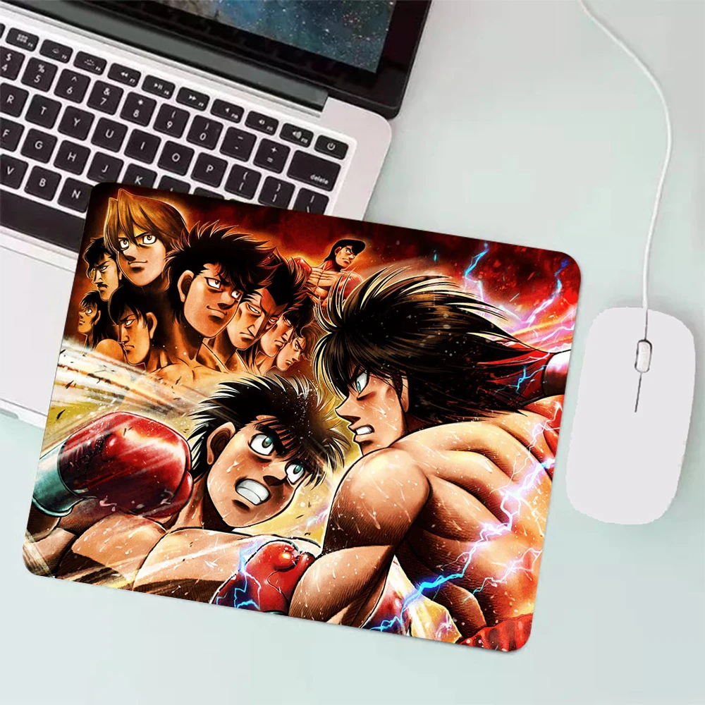 Hajime No Ippo Small Gaming Mouse Pad Gamer Keyboard Mousepad Computer Office Mouse Mat Laptop Carpet 16 - Hajime no Ippo Store