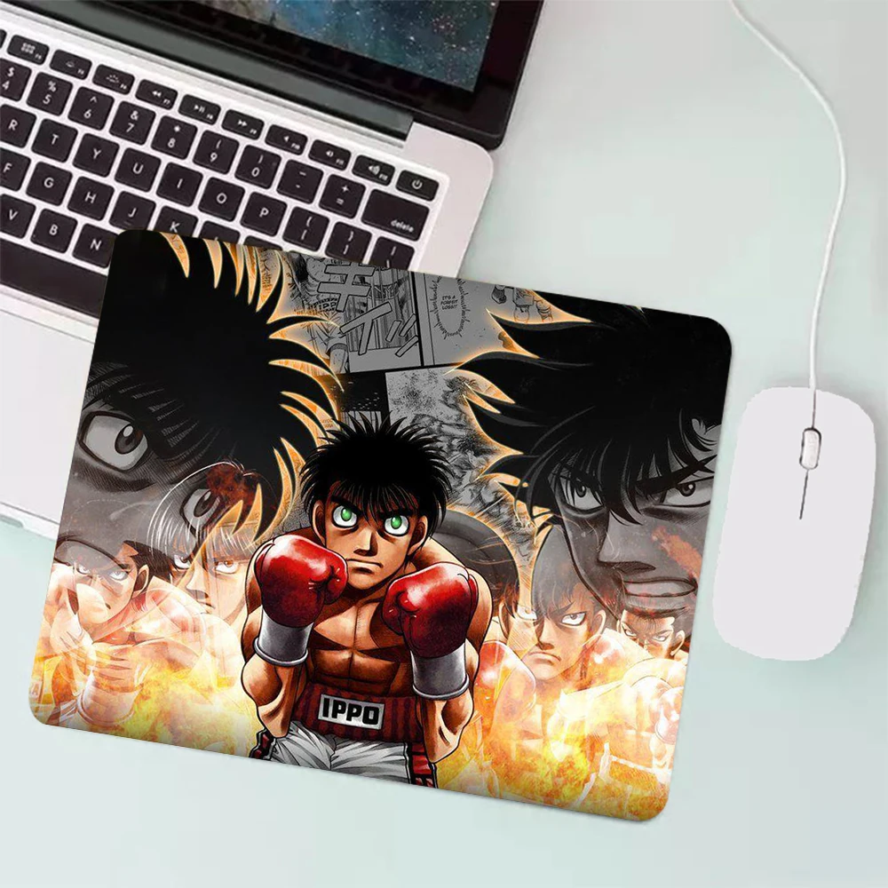 Hajime No Ippo Small Gaming Mouse Pad Gamer Keyboard Mousepad Computer Office Mouse Mat Laptop Carpet 5 - Hajime no Ippo Store