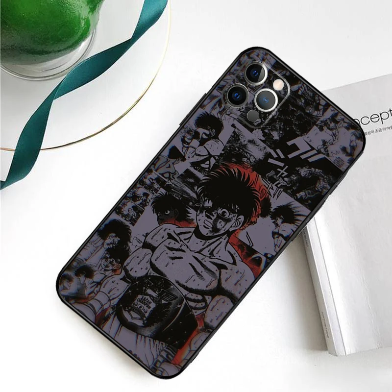 Hajime no Ippo Cute Anime Phone Case For iPhone 14 13 12 Mini 11 Pro Max 9 - Hajime no Ippo Store
